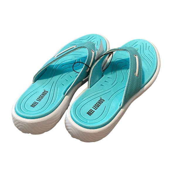 Reel Legends Nautical III Flip Flops Sandals - Picture 9 of 12